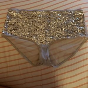 Victoria secret sequin panty nwot
